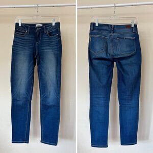 Paige Verdugo Ankle Women Straight Leg Denim Mid Rise Jean Size 26